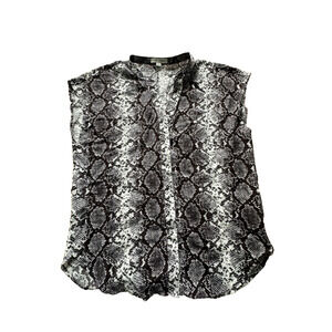 New no Tags‎ - Jachs New York Girlfriend Blouse  snake print Women M
